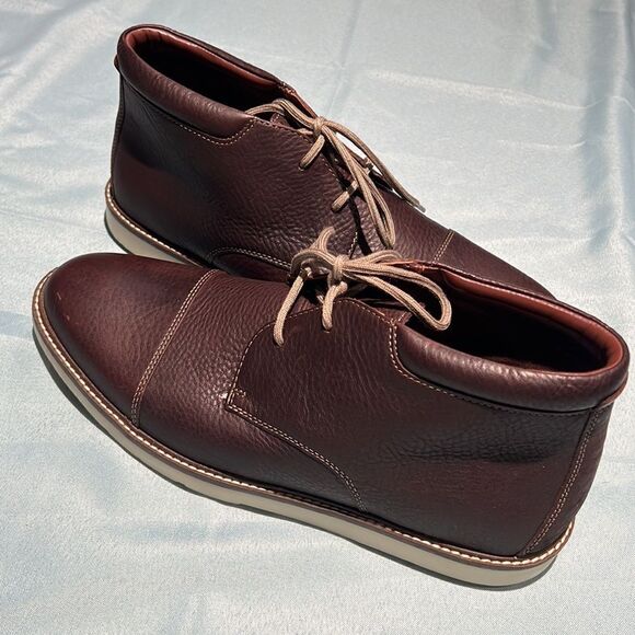 Clarks Grandin‎ Top Leather Chukka Boots 12 B27 main image 4